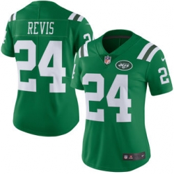 Womens New York Jets Darrelle Revis Nike Green Color Rush Limited Jersey Womens New York Jets Darrelle Revis Nike Green Color Rush Limited Jersey