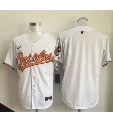 Men Baltimore Orioles Blank White 2025 Limited Stitched Baseball Jersey