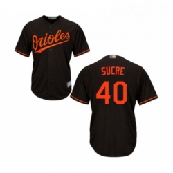 Youth Baltimore Orioles 40 Jesus Sucre Replica Black Alternate Cool Base Baseball Jersey  Youth Baltimore Orioles 40 Jesus Sucre Replica Black Alternate Cool Base Baseball Jersey