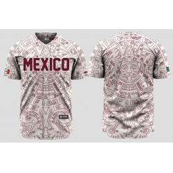 Men Aztec Mexico Baseball Jersey