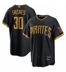 Men Pittsburgh Pirates ACTIVE PLAYER Custom Black 2026 City Connect Stadium Stitched Baseball Jersey Men Pittsburgh Pirates ACTIVE PLAYER Custom Black 2026 City Connect Stadium Stitched Baseball Jersey