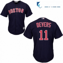 Mens Majestic Boston Red Sox 11 Rafael Devers Replica Navy Blue Alternate Road Cool Base MLB Jersey  Mens Majestic Boston Red Sox 11 Rafael Devers Replica Navy Blue Alternate Road Cool Base MLB Jersey
