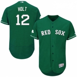Mens Majestic Boston Red Sox 12 Brock Holt Green Celtic Flexbase Authentic Collection MLB Jersey Mens Majestic Boston Red Sox 12 Brock Holt Green Celtic Flexbase Authentic Collection MLB Jersey