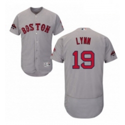 Mens Majestic Boston Red Sox 19 Fred Lynn Grey Road Flex Base Authentic Collection 2018 World Series Jersey Mens Majestic Boston Red Sox 19 Fred Lynn Grey Road Flex Base Authentic Collection 2018 World Series Jersey