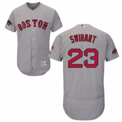 Mens Majestic Boston Red Sox 23 Blake Swihart Grey Road Flex Base Authentic Collection 2018 World Series Jersey Mens Majestic Boston Red Sox 23 Blake Swihart Grey Road Flex Base Authentic Collection 2018 World Series Jersey