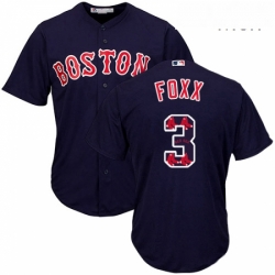 Mens Majestic Boston Red Sox 3 Jimmie Foxx Authentic Navy Blue Team Logo Fashion Cool Base MLB Jersey Mens Majestic Boston Red Sox 3 Jimmie Foxx Authentic Navy Blue Team Logo Fashion Cool Base MLB Jersey