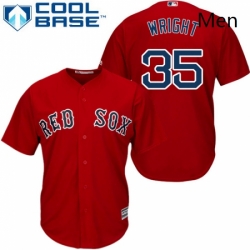 Mens Majestic Boston Red Sox 35 Steven Wright Replica Red Alternate Home Cool Base MLB Jersey Mens Majestic Boston Red Sox 35 Steven Wright Replica Red Alternate Home Cool Base MLB Jersey