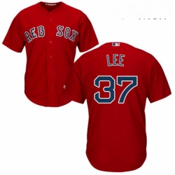 Mens Majestic Boston Red Sox 37 Bill Lee Replica Red Alternate Home Cool Base MLB Jersey Mens Majestic Boston Red Sox 37 Bill Lee Replica Red Alternate Home Cool Base MLB Jersey