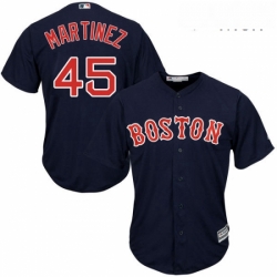 Mens Majestic Boston Red Sox 45 Pedro Martinez Replica Navy Blue Alternate Road Cool Base MLB Jersey Mens Majestic Boston Red Sox 45 Pedro Martinez Replica Navy Blue Alternate Road Cool Base MLB Jersey