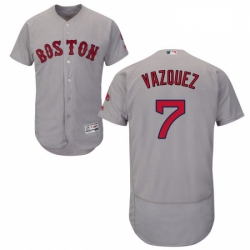 Mens Majestic Boston Red Sox 7 Christian Vazquez Grey Road Flex Base Authentic Collection MLB Jersey Mens Majestic Boston Red Sox 7 Christian Vazquez Grey Road Flex Base Authentic Collection MLB Jersey