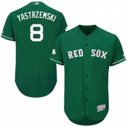 Mens Majestic Boston Red Sox 8 Carl Yastrzemski Green Celtic Flexbase Authentic Collection MLB Jersey Mens Majestic Boston Red Sox 8 Carl Yastrzemski Green Celtic Flexbase Authentic Collection MLB Jersey
