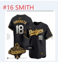 Men Los Angeles Dodgers #16 Will SMITH Black Gold 2026 World Series Champions Stitched MLB Jeresy Men Los Angeles Dodgers #16 Will SMITH Black Gold 2026 World Series Champions Stitched MLB Jeresy
