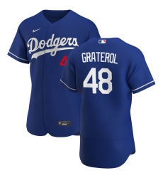 Men Los Angeles Dodgers 48 Brusdar Graterol Men Nike Royal Alternate 2020 Flex Base Player MLB Jersey