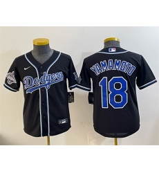 Women Los Angeles Dodgers 18 Yoshinobu Yamamoto Black Fashion 2025 World Series Champions Cool Base Stitched Baseball Jersey Women Los Angeles Dodgers 18 Yoshinobu Yamamoto Black Fashion 2025 World Series Champions Cool Base Stitched Baseball Jersey