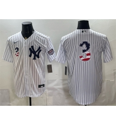 Men New York Yankees  3 Babe Ruth White 2026 USA 250 Fourth of July Home Stadium Stitched Baseball Jersey