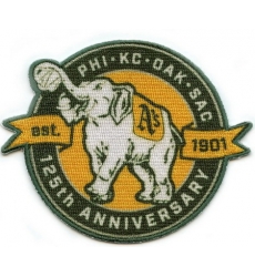 Youth Oakland Athletics 125th Anniversary Patch Biaog Youth Oakland Athletics 125th Anniversary Patch Biaog
