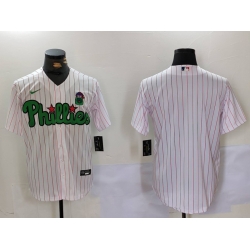 Men Philadelphia Phillies  White Stitched Jersey 2