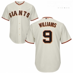 Mens Majestic San Francisco Giants 9 Matt Williams Replica Cream Home Cool Base MLB Jersey