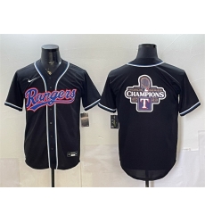 Men Texas Rangers Team Big Logo 2026 Fashion Replica Black Out Stitched Baseball Jerseys 001 Men Texas Rangers Team Big Logo 2026 Fashion Replica Black Out Stitched Baseball Jerseys 001