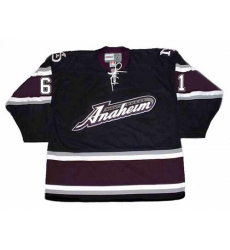 All size Blank 2005 Anaheim Mighty Ducks Alternate Throwback Jersey