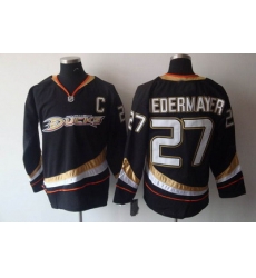 nhl anaheim ducks #27 niedermayer black[c patch]