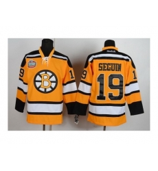 nhl jerseys Boston Bruins #19 seguin yellow[winter classic]