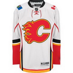 RBK hockey jerseys,Calgary Flames 3# PHANEU white