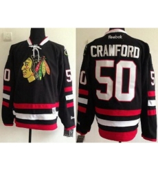 Chicago Blackhawks 50 Corey Crawford 2014 Stadium Series Jerseys