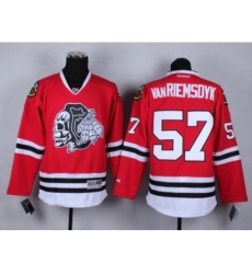 NHL chicago blackhawks #57 vanriemsdyk red Stitched jerseys[2014 new]