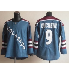 Colorado Avalanche Matt Duchene 9 hockey Blue Jersey