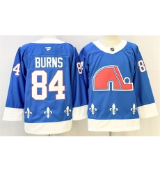 Men Colorado Avalanche 84 Brent Burns Blue 2025 Stitched Hockey Jersey