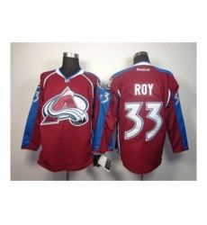 NHL Jerseys Colorado Avalanche #33 Roy red-blue