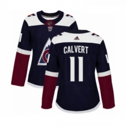 Womens Adidas Colorado Avalanche 11 Matt Calvert Premier Navy Blue Alternate NHL Jersey  Womens Adidas Colorado Avalanche 11 Matt Calvert Premier Navy Blue Alternate NHL Jersey