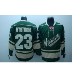 Minnesota Wild 23 Nystrom Green Jerseys