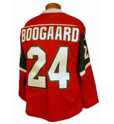 Minnesota Wild 24# BOOGAARD RED