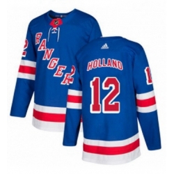 Mens Adidas New York Rangers 12 Peter Holland Premier Royal Blue Home NHL Jersey  Mens Adidas New York Rangers 12 Peter Holland Premier Royal Blue Home NHL Jersey