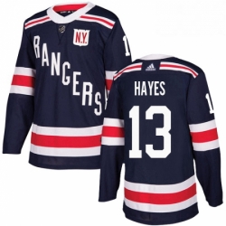 Mens Adidas New York Rangers 13 Kevin Hayes Authentic Navy Blue 2018 Winter Classic NHL Jersey  Mens Adidas New York Rangers 13 Kevin Hayes Authentic Navy Blue 2018 Winter Classic NHL Jersey