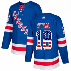 Mens Adidas New York Rangers 18 Marc Staal Authentic Royal Blue USA Flag Fashion NHL Jersey  Mens Adidas New York Rangers 18 Marc Staal Authentic Royal Blue USA Flag Fashion NHL Jersey