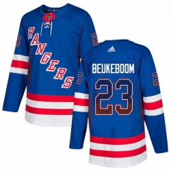Mens Adidas New York Rangers 23 Jeff Beukeboom Authentic Royal Blue Drift Fashion NHL Jersey  Mens Adidas New York Rangers 23 Jeff Beukeboom Authentic Royal Blue Drift Fashion NHL Jersey