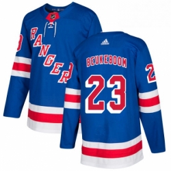 Mens Adidas New York Rangers 23 Jeff Beukeboom Authentic Royal Blue Home NHL Jersey  Mens Adidas New York Rangers 23 Jeff Beukeboom Authentic Royal Blue Home NHL Jersey