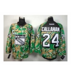 NHL Jerseys New York Rangers #24 Callahan camo[patch C]