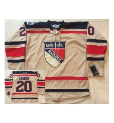 New York Rangers #20 Chris Kreider Cream Winter Classic NHL Jerseys