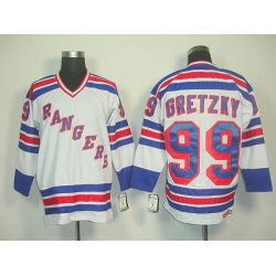 Rangers #99 Wayne Gretzky White CCM Road Stitched NHL Jersey Rangers #99 Wayne Gretzky White CCM Road Stitched NHL Jersey