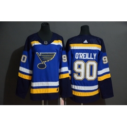 Blues 90 Ryan O 27Reilly Blue Adidas Jersey 901