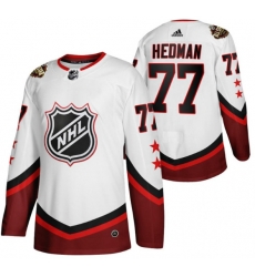 Men Tampa Bay Lightning 77 Victor Hedman 2022 All Star White Stitched Jers