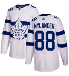 Maple Leafs 88 William Nylander White Authentic 2018 Stadium Series Stitched Hockey Jersey