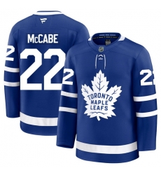 Men Toronto Maple Leafs Jake McCabe 22 Fanatics Home Blue Premium Stitched Hockey Jersey Men Toronto Maple Leafs Jake McCabe 22 Fanatics Home Blue Premium Stitched Hockey Jersey