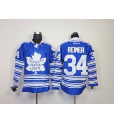 NHL Jerseys Toronto Maple Leafs #34 reimer blue(2014 winter classic)