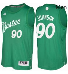 Mens Boston Celtics 90 Amir Johnson Green 2016 2017 Christmas Day NBA Swingman Jersey 