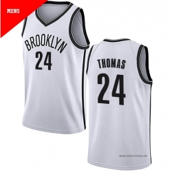 Men Brooklyn Nets Cam Thomas Cameron Thomas White #24  Nike Icon Stitched NBA Jersey